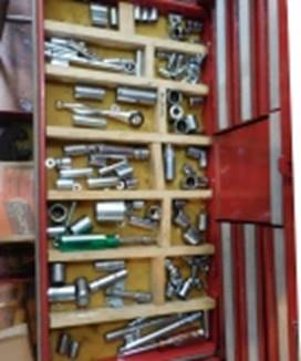 A shelf full of tools

AI-generated content may be incorrect.